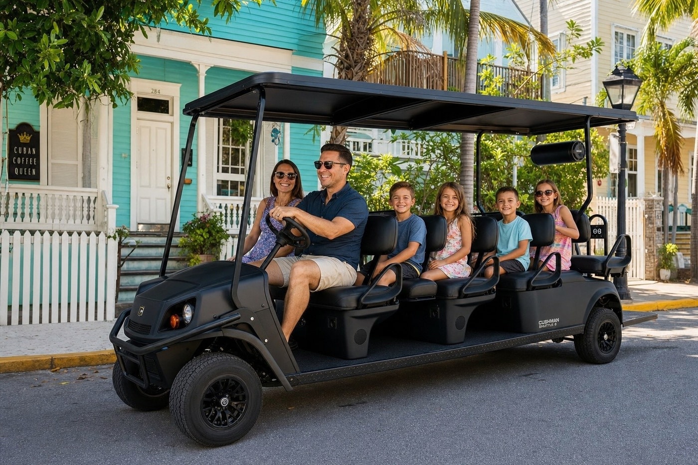 Conch Cart 8 passenger gas golf cart